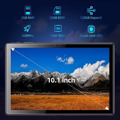 Cuaderno Android 11 del cojín de 32GB ROM Quad Core Ultrabook Touchscreen Smart 10,1 pulgadas