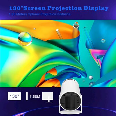 Tamaño de proyección 20-200 pulgadas Proyector 4K HD con Audio Light Source LED
