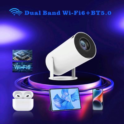 8G ROM Storage Proyector 4K HD con CPU ARM Cortex-A53 de cuatro núcleos y GPU Mali-G31