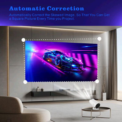 8G ROM Storage Proyector 4K HD con CPU ARM Cortex-A53 de cuatro núcleos y GPU Mali-G31